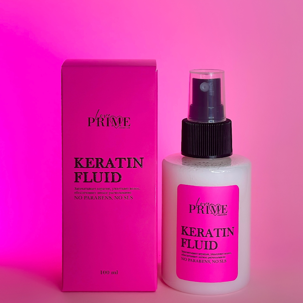 Кератиновый флюид+парфюм для волос
