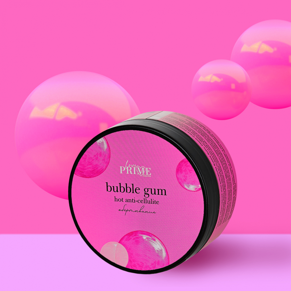 Горячее обертывание «Hot-anticellulite Bubble Gum» 200 мл